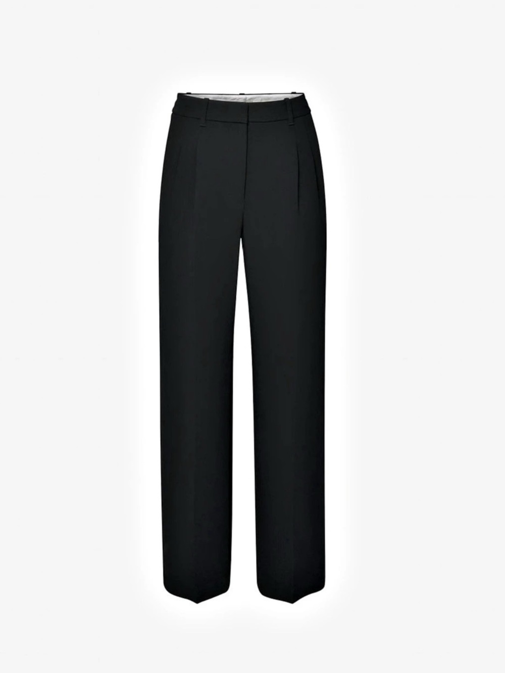 Wilfred Wide Leg Trousers in Black